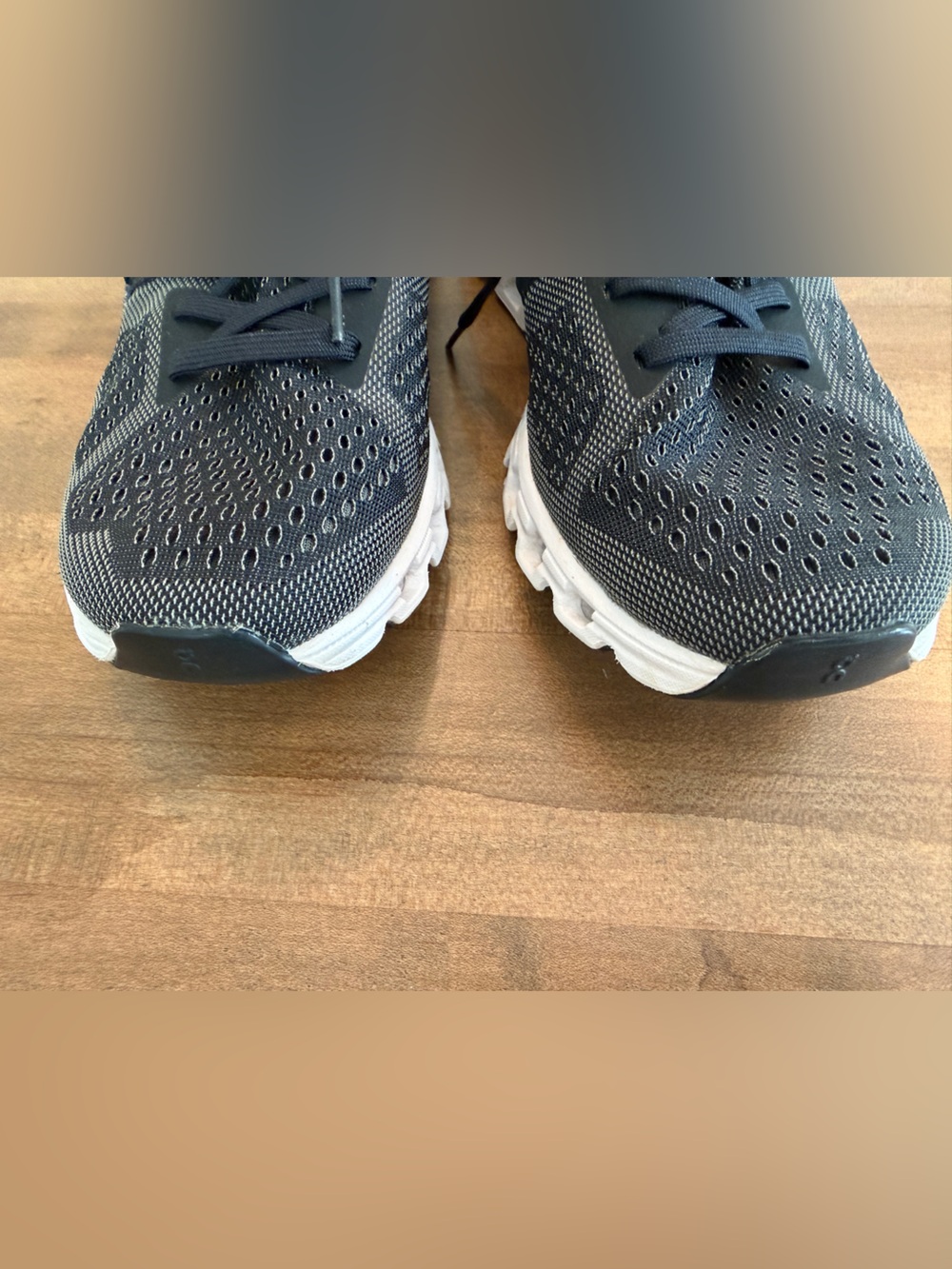 On Cloud Womens Cloudswift Black/Rock Running Sneakers - Picture 3 of 9